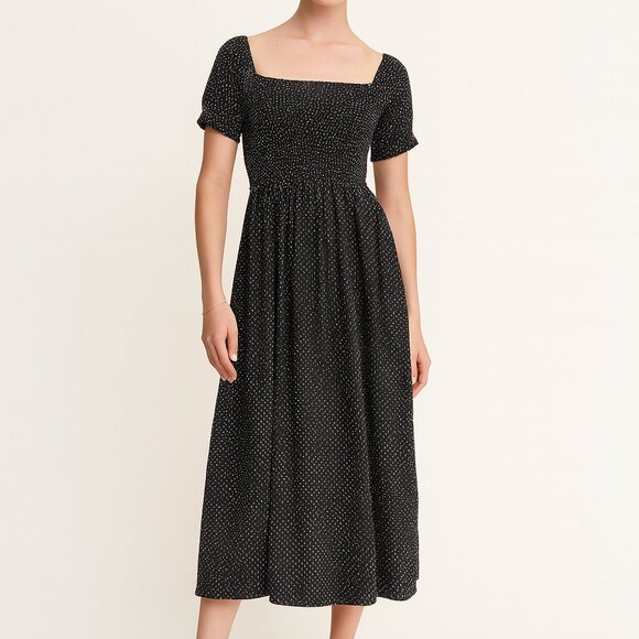 The GREAT Polka Dot Midi Dress XS - Picture 1 of 9